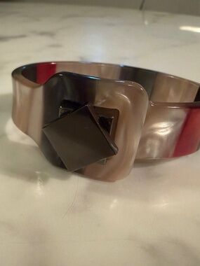 Angela Caputi resin bangle braclet